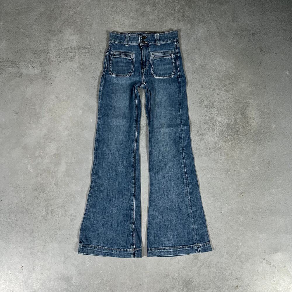 American Eagle Outfitters Women's Blue Flare Jeans